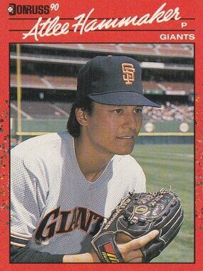 Atlee Hammaker - Donruss 90 Baseball Card